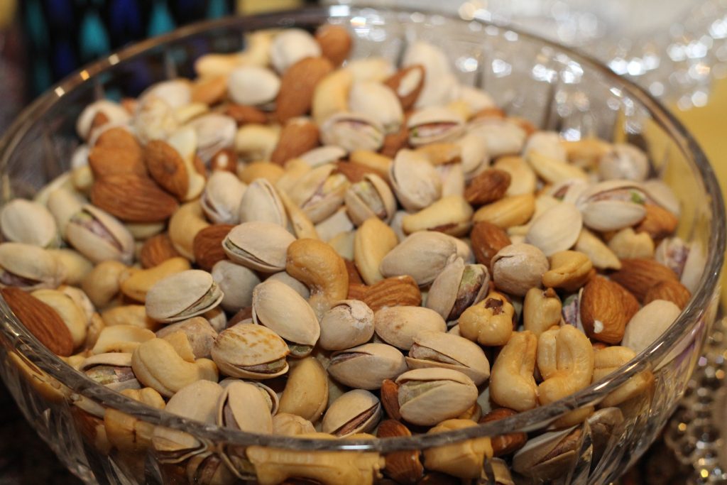 Nuts have been associated with various health benefits,